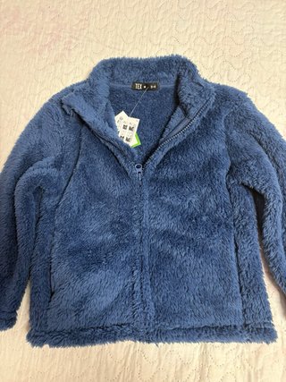 Chaqueta polar azul marino