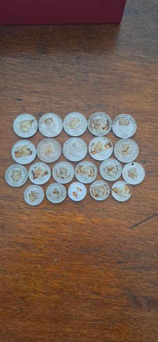 Monete svizzere da 5, 10, 20 rappen