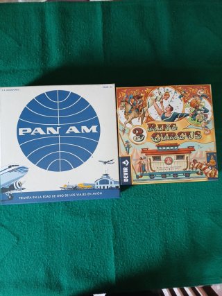 Pacchetto 2 Giochi da Tavolo: Pan Am e 3 Ring Circus