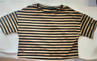 Camiseta Stradivarius rayas S/M