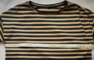 Camiseta Stradivarius rayas S/M