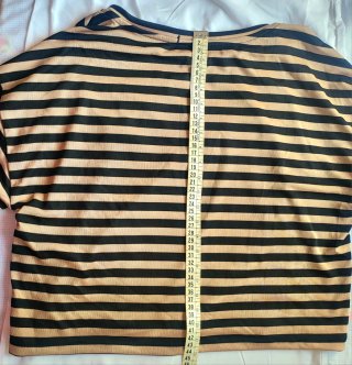Camiseta Stradivarius rayas S/M