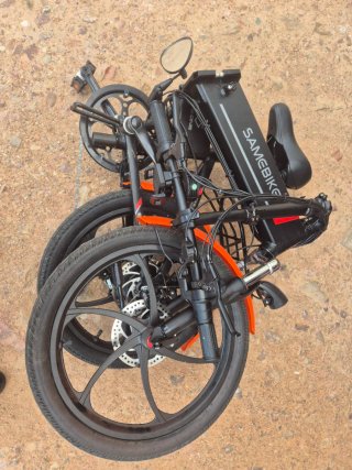 Bicicleta eléctrica SAMEBIKE plegable