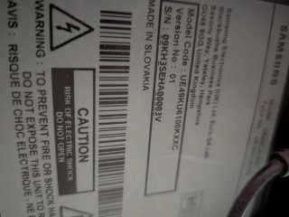 Samsung Curva 49 TV