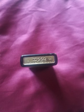 Zippo Negro Murciélagos Luna