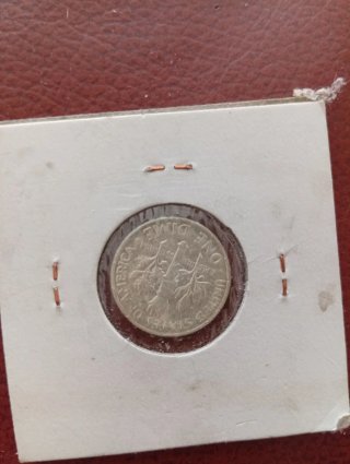 Monete in argento di George V e Roosevelt
