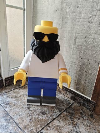 Muñeco estilo Lego personalizado 3D