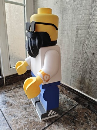 Muñeco estilo Lego personalizado 3D