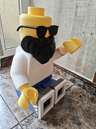 Muñeco estilo Lego personalizado 3D