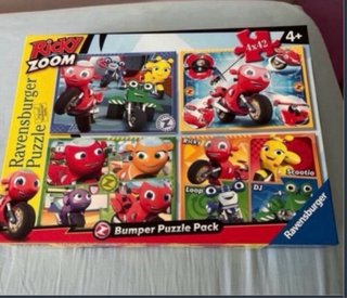 Ravensburger Ricky Zoom Puzzle Pack 4x42