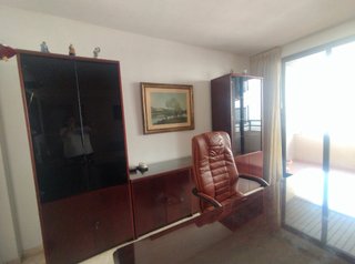 Muebles de despacho madera y cuero