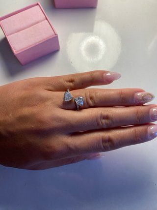 Anello Swarovski Mariposa in Argento