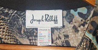 Blusa Joseph Ribkoff T.52 Animal Print Lentejuelas