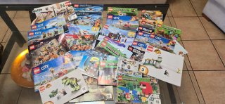 2 Scatole LEGO Varie + Manuali