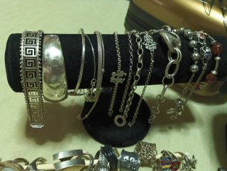 Lote Joyas Plata Variadas 410.2 gramos