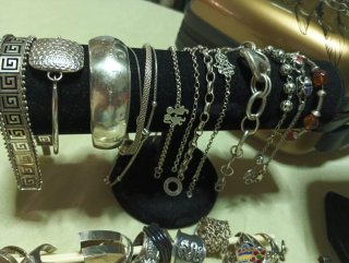 Lote Joyas Plata Variadas 410.2 gramos