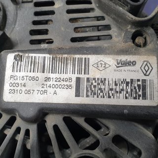 ALTERNADOR DACIA DACIA DUSTER 2010-2018