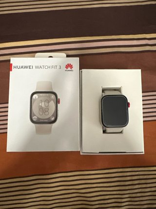 Huawei Watch Fit 3 Beige/Rosso