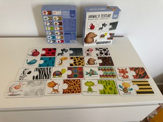 Puzzle Montessori Texture Animali