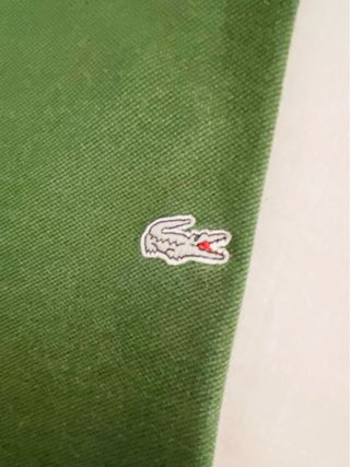 Polo Lacoste Verde Talla M