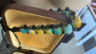Pulsera de Cuentas de Comercio antiguas siglo:XIX