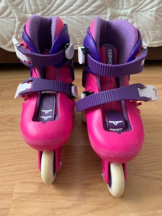 Patines Oxelo 26-28 (16.5-18cm) con  protecciones