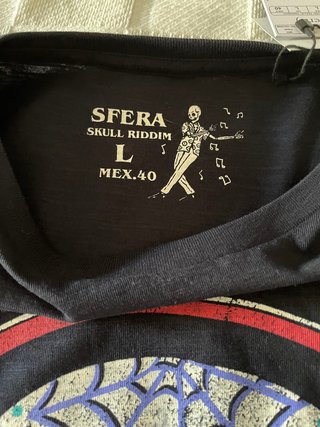Camiseta Sfera Hombre Calavera Mexicana