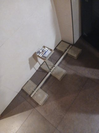 Lámparas de pie moderna y de techo a conjunto