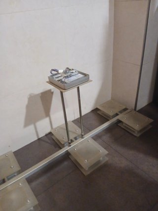 Lámparas de pie moderna y de techo a conjunto