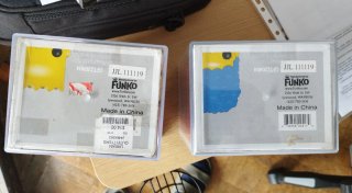 Oportunidad. Bart y Marge Simpson Funko Pop.