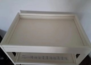 Cambiador bebé IKEA blanco