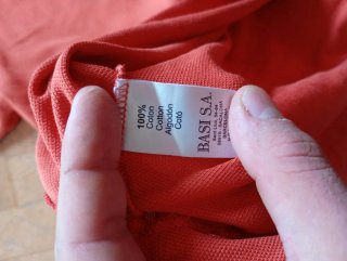 Polo Lacoste Arancione Uomo Taglia M