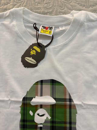 Camiseta BAPE X BURBERRY Talla S