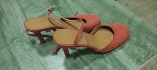Zapatos Zara Talla 37  naranja