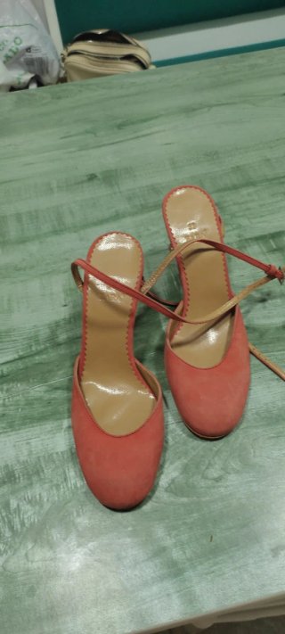 Zapatos Zara Talla 37  naranja