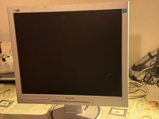 Monitor Philips 17 Argento