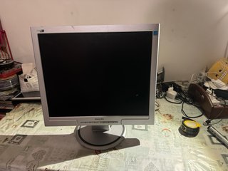 Monitor Philips 17 Argento