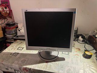 Monitor Philips 17 Argento