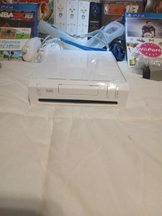 Nintendo Wii Blanca con juegos