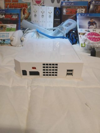 Nintendo Wii Blanca con juegos