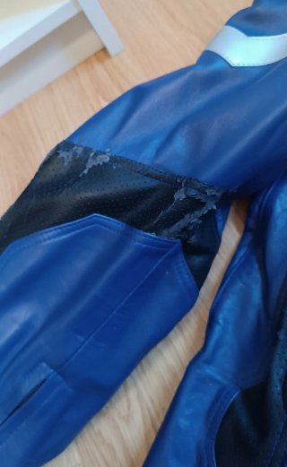 Chaqueta moto Capitán América