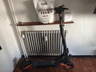 Patinete Eléctrico Grande Naranja
