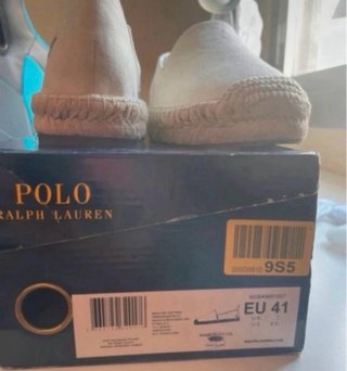 Alpargatas Polo Ralph Lauren crema