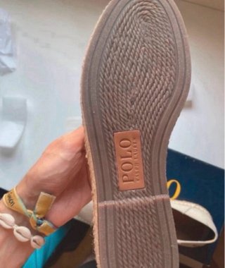 Alpargatas Polo Ralph Lauren crema