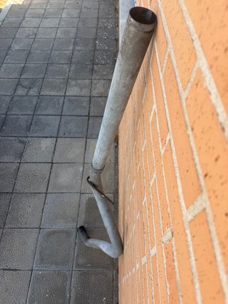 Tubo de escape tramo intermedio.