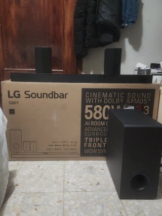 Barra de Sonido LG S80TR Negra