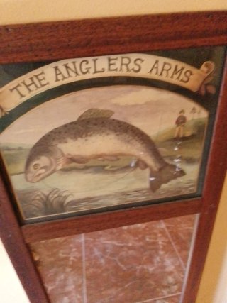 Espejo Vintage The Anglers Arms