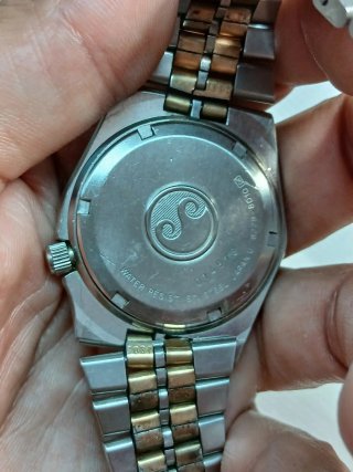Reloj Seiko Quartz Caballero Dorado/Plateado