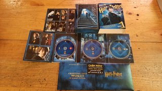 BLU-RAY / 3D / DVD PACK 7 PELÍCULAS HARRY POTTER