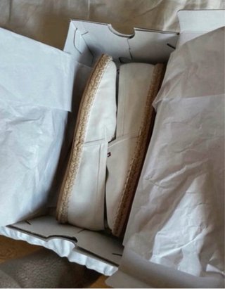 Alpargatas Tommy Hilfiger Blancas Talla 42